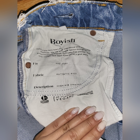 8. BOYISH THE CASEY STRAIGHTBLUE IN UNFAITHFULLY YOURS SIZE 24 - Picture 8 of 11